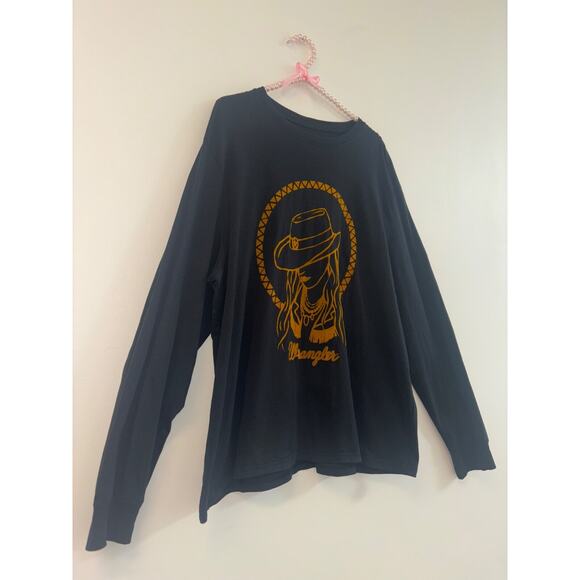 Wrangler Retro Women's‎ Sz XL Top Cowgirl Long Sleeve Cotton Western Shirt Rodeo - Picture 4 of 6